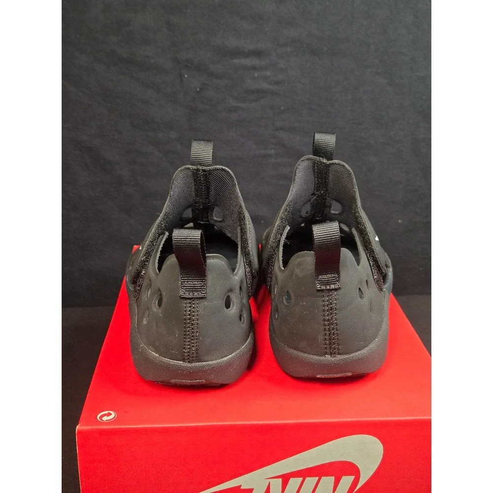 Nike Sunray Protect 4 PS Kids Sandals Black Anthracite HF6277-001 Size 1Y